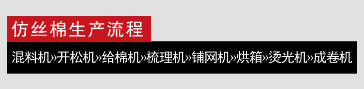 仿丝棉生产线产品细节1