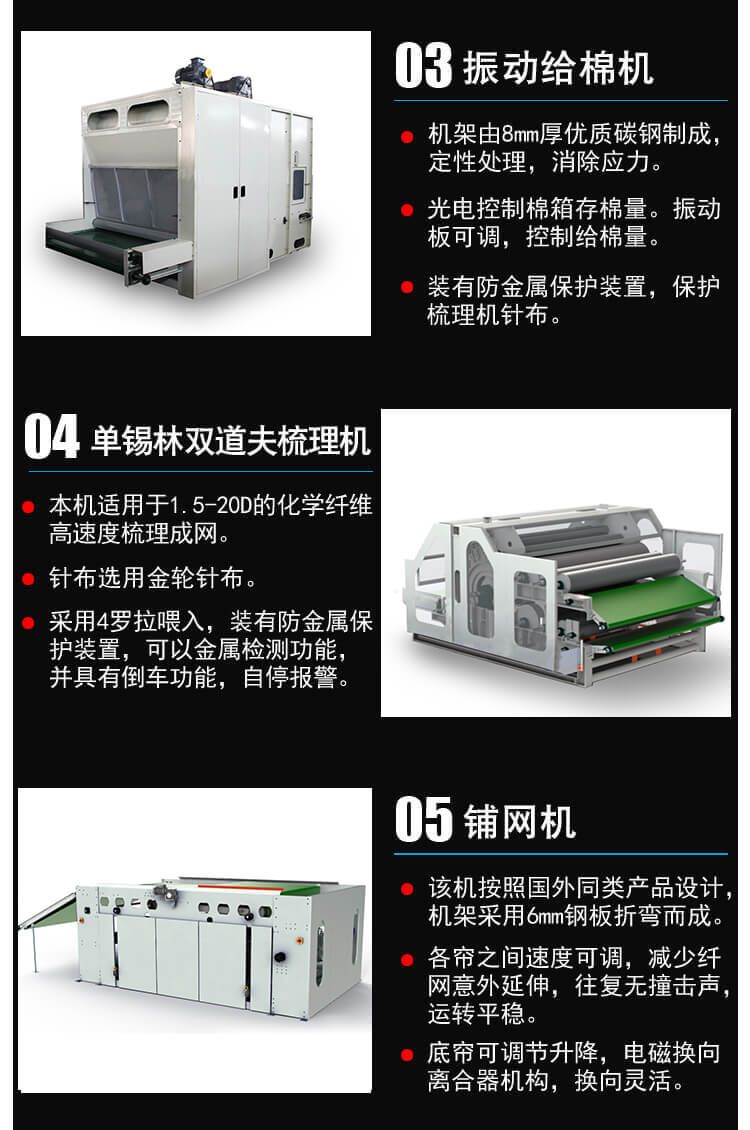 喷胶棉生产线产品细节3