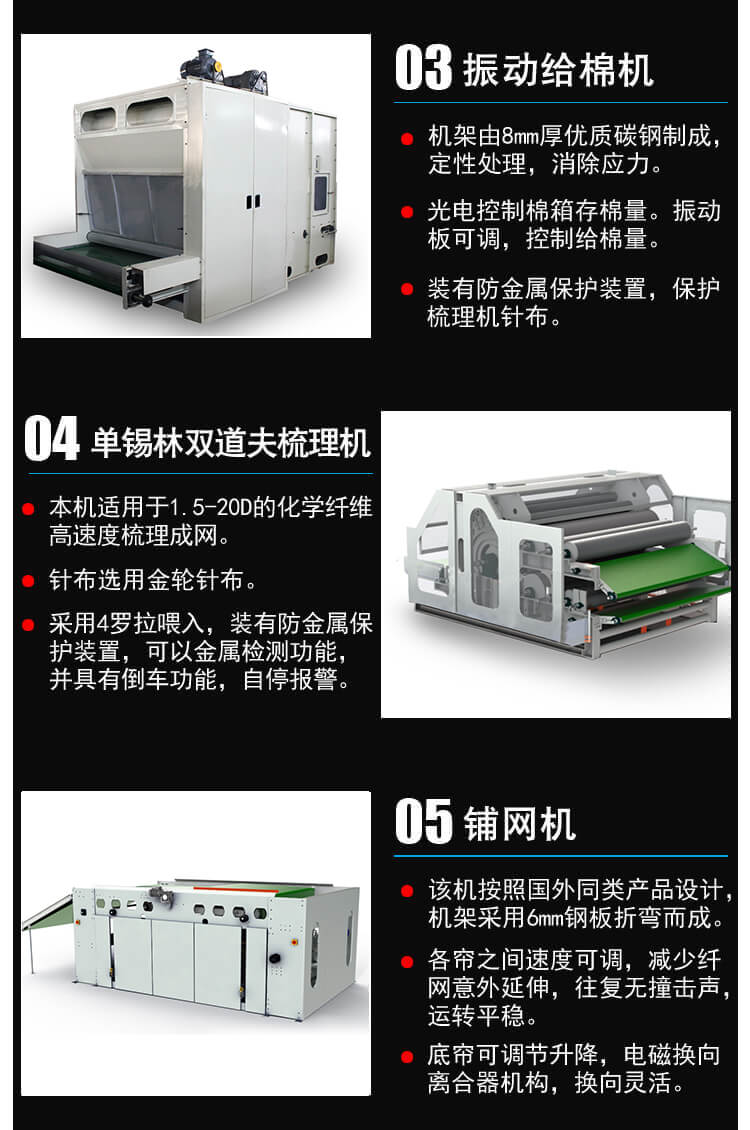 硬质棉生产线产品细节3