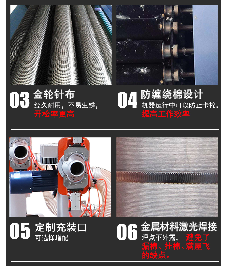 DN-KS-900羽丝绒开松机产品细节3