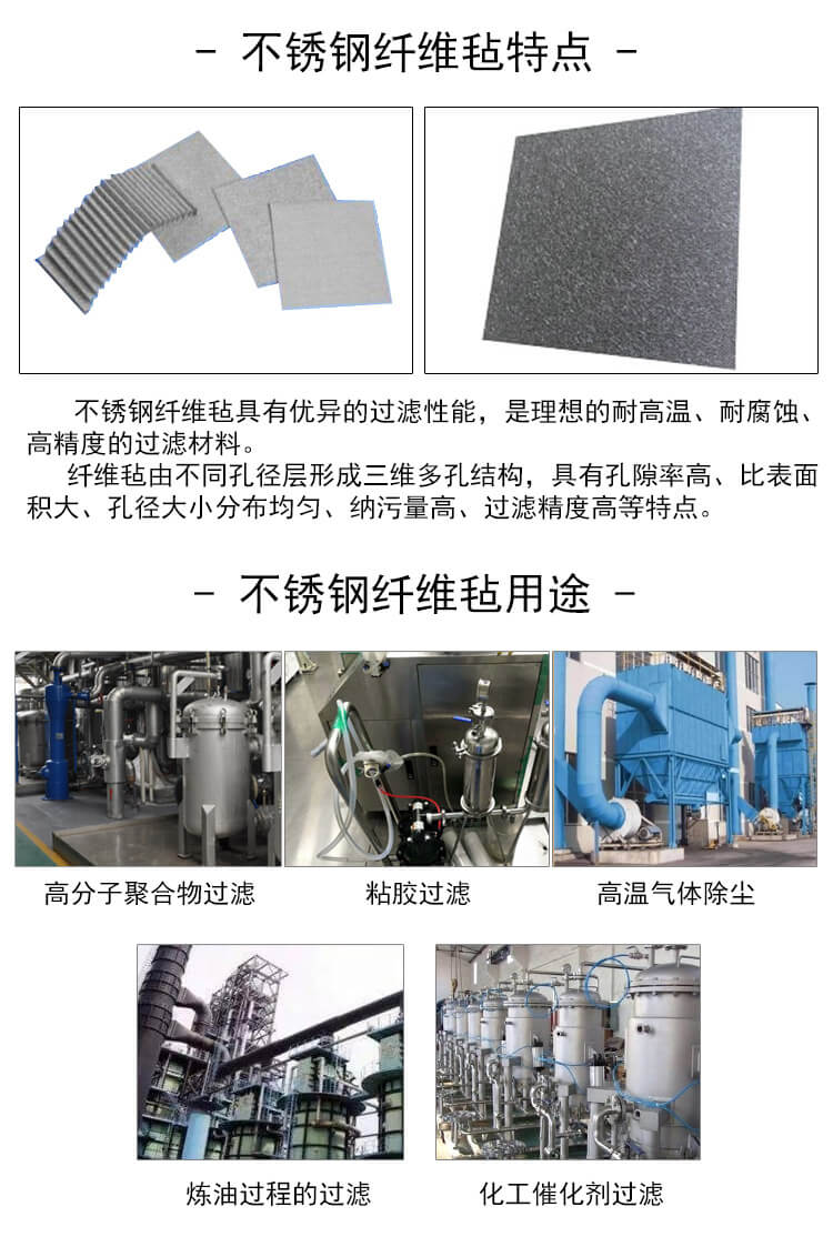 不锈钢纤维针刺毡生产线产品说明3